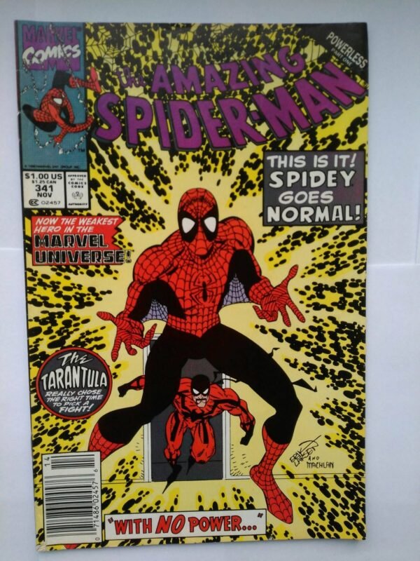 Komiks Amazing Spiderman 341 November 1990