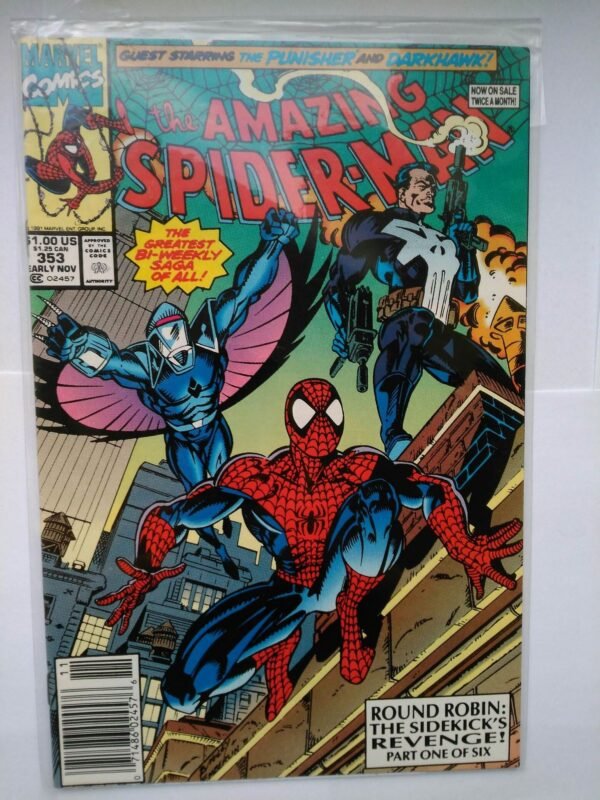Komiks Amazing Spiderman 353 November 1991