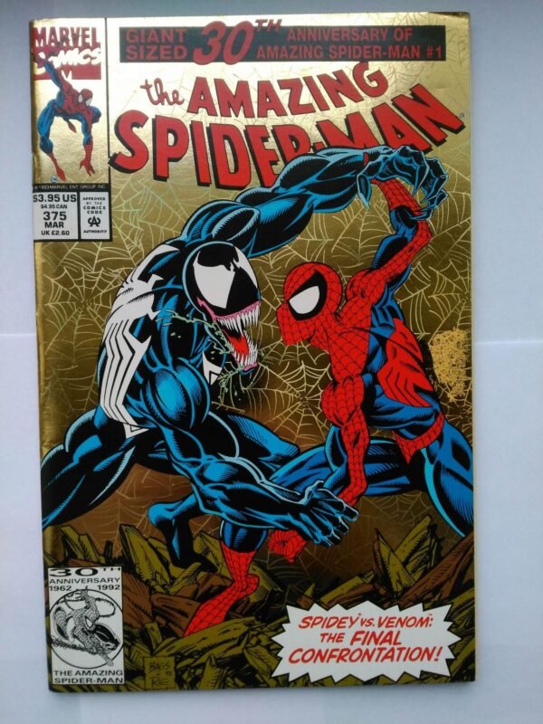 Komiks Amazing Spiderman 375 March 1993