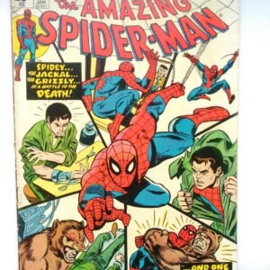 Komiks Amazing Spiderman 140 January 1975 1st Gloria Grant