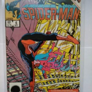 Komiks Web of Spiderman 6 September 1985