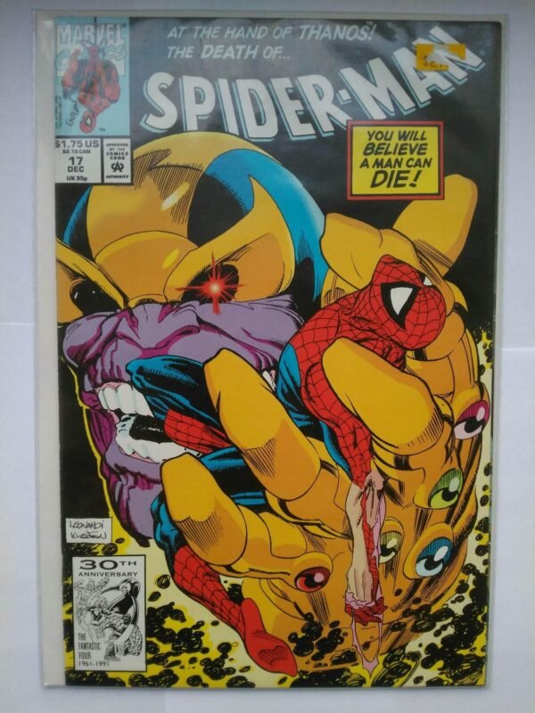 Komiks Spiderman 17 December 1991 Thanos