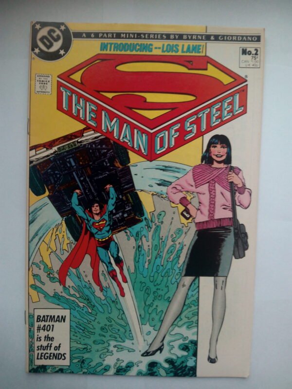 183.jpg Komiks The Man of Steel 2 1986