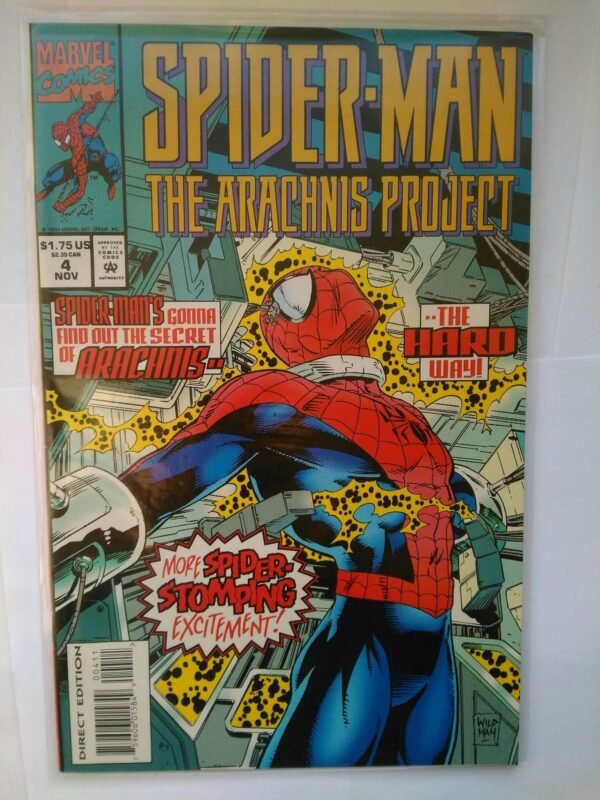 Komiks Spiderman The Arachnist Project 4 Nov 1994