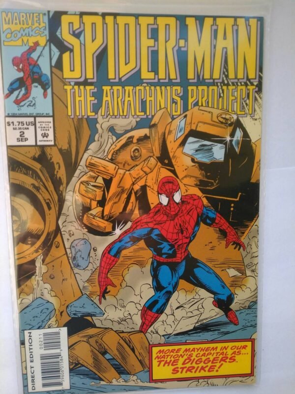 Komiks the Arachnis Project 2 Sept 1994