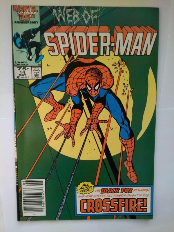 1836.jpg Komiks Web of Spiderman 14 May 1986