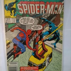 Komiks Web of Spiderman 21 December 1986