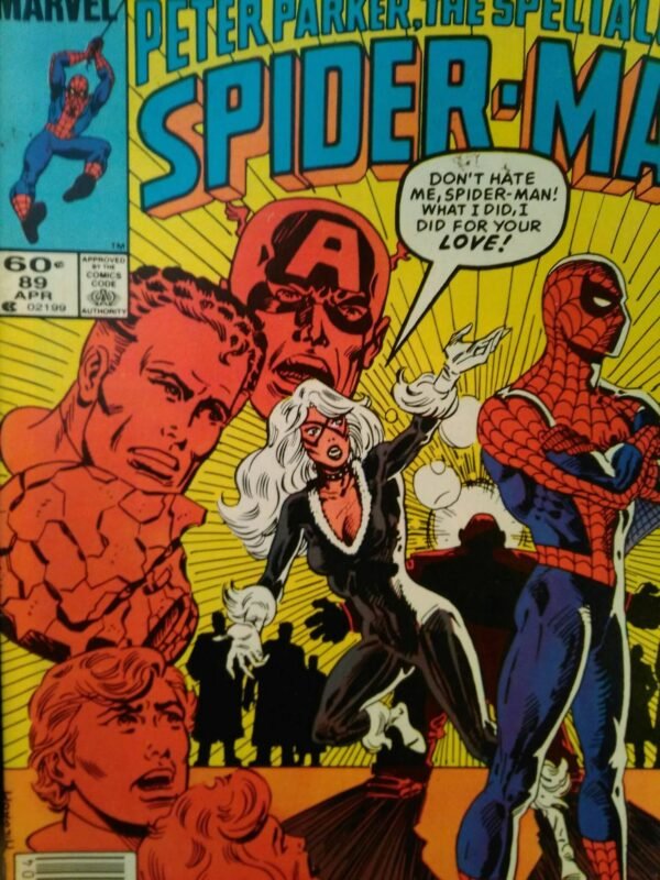Komiks Spectacular Spiderman 89 April 1984