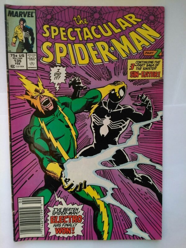 Komiks Spectacular Spiderman 135 February 1988
