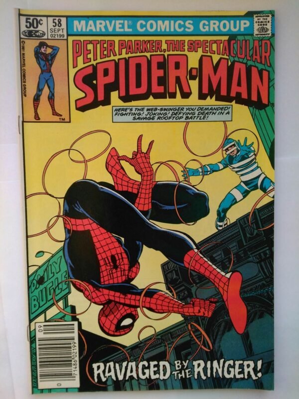 Komiks Spectacular Spiderman 58 September 1981