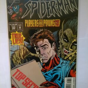 Komiks Web of Spiderman 123 April 1995