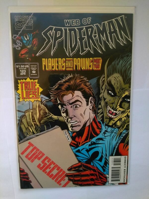 1845.jpg Komiks Web of Spiderman 123 April 1995