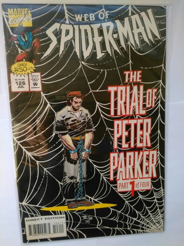 1846.jpg Komiks Web of Spiderman 126 July 1995