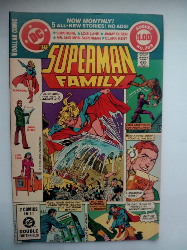Komiks Superman Family 209 August 1981