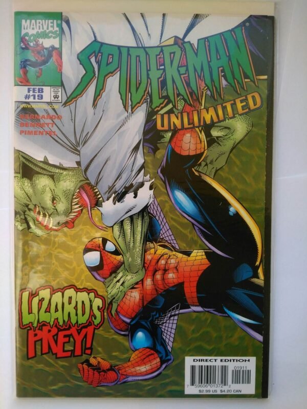 Komiks Spiderman Unlimited 19 February 1998
