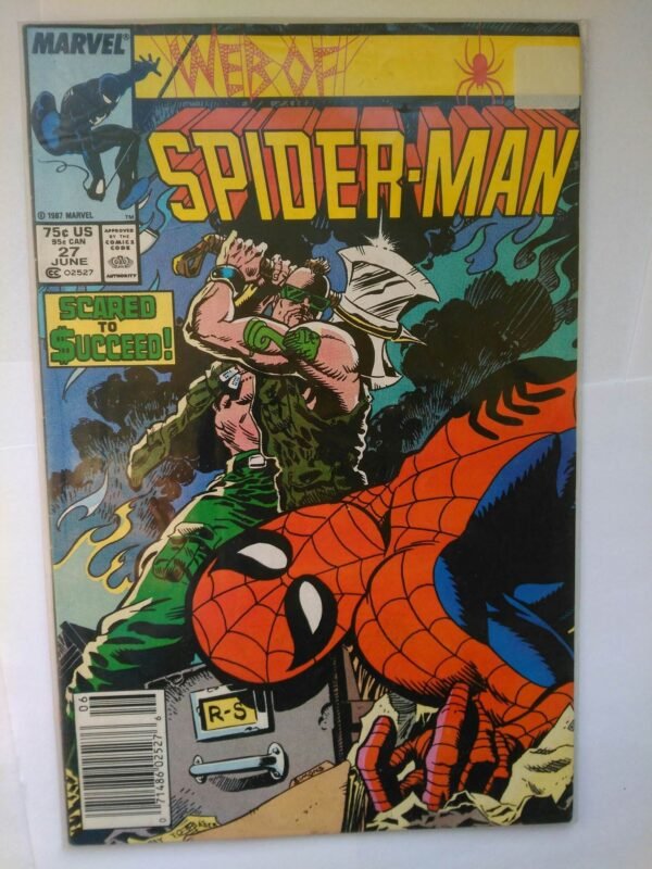 1853.jpg Komiks Web of Spiderman 27 June 1987