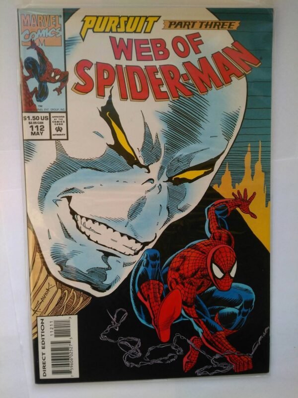 1856.jpg Komiks Web of Spiderman 112 May 1994