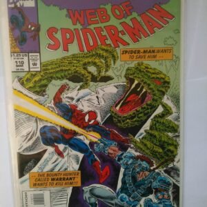 Komiks Web of Spiderman 110 March 1994