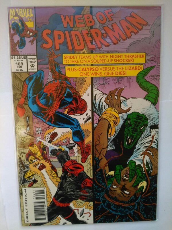 1858.jpg Komiks Web of Spiderman 109 February 1994