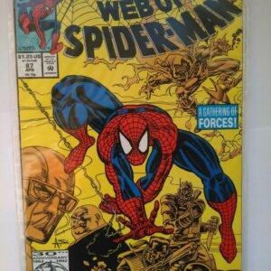 Komiks Web of Spiderman 87 April 1992