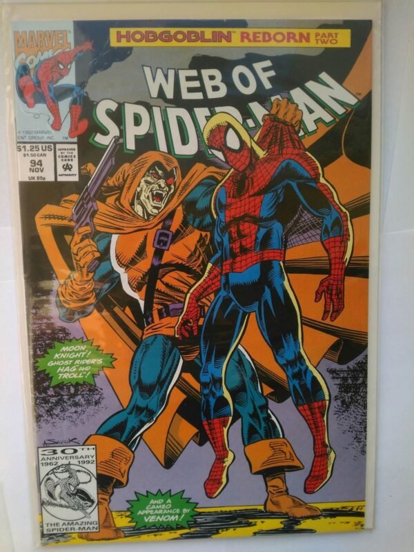 1860.jpg Komiks Web of Spiderman 94 Oct 1992