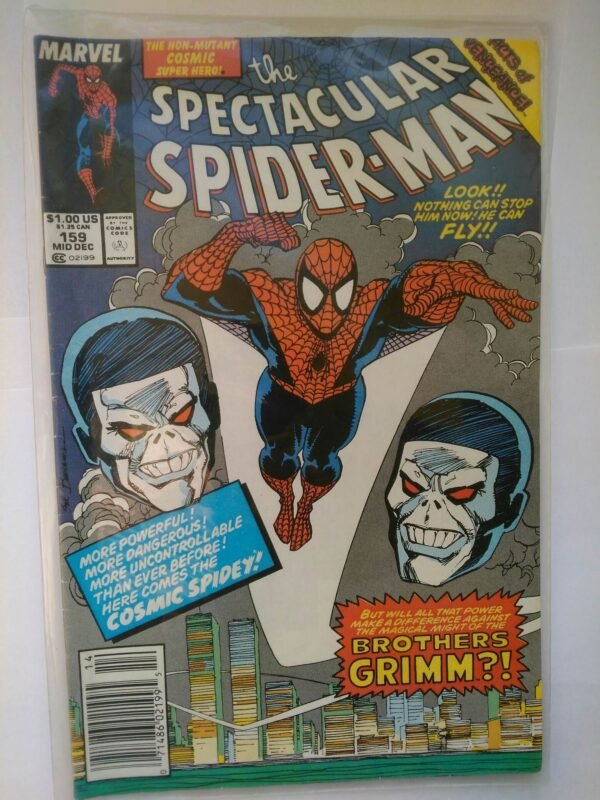 Komiks Spectacular Spiderman 159 Dec 1989