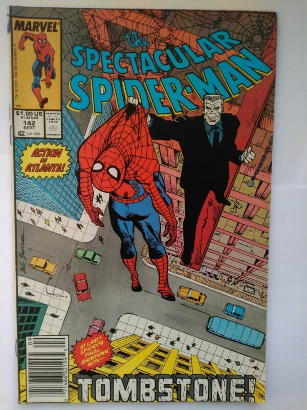 Komiks Spectacular Spiderman 142 September 1988