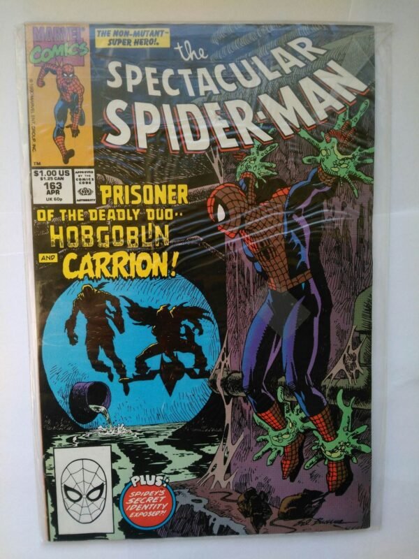 Komiks Spectacular Spiderman 163 April 1990