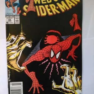 Komiks Web of Spiderman 62 March 1990