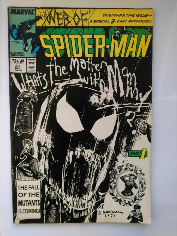 Komiks Spiderman 33 December 1987