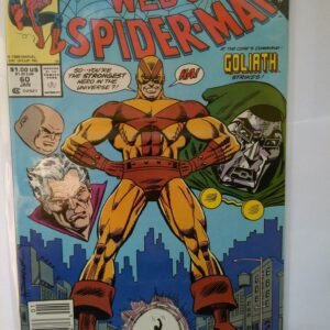 Komiks Web of Spiderman 60 January 1990