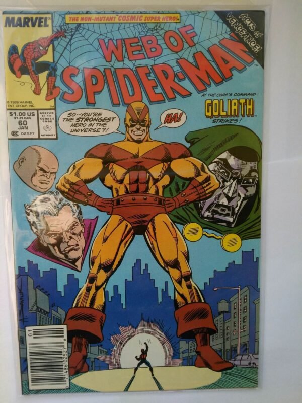 1874.jpg Komiks Web of Spiderman 60 January 1990