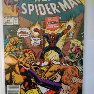 Komiks Web of Spiderman 59 Dec 1989