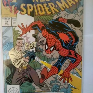 Komiks Web of Spiderman 54 Sept 1989