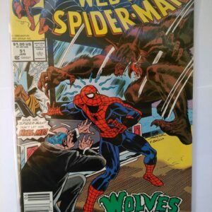 Komiks Web of Spiderman 51 June 1989