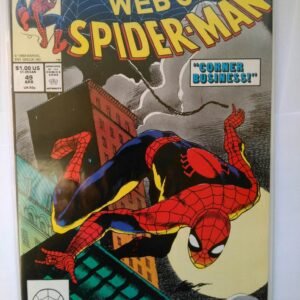 Komiks Web of Spiderman 49 April 1989