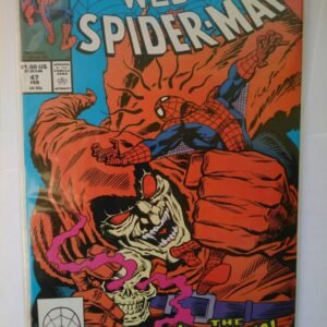 Komiks Web of Spiderman 47 February 1988