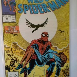 Komiks Web of Spiderman 47 Dec 1987
