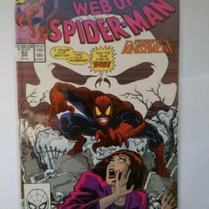 Komiks Web of Spiderman 63 April 1990