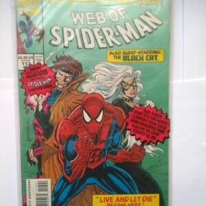 Komiks Web of Spiderman 113 June 1994 Zafoliowany