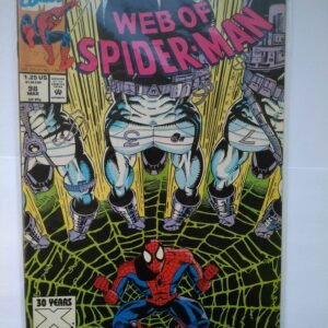 Komiks Web of Spiderman 98 March 1993