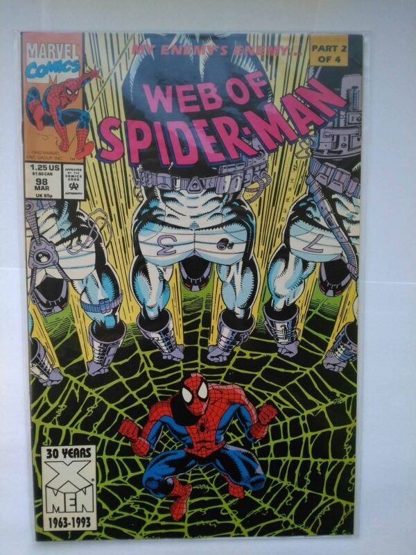 1887.jpg Komiks Web of Spiderman 98 March 1993
