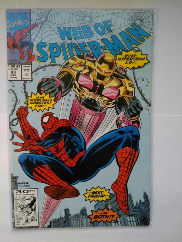1888.jpg Komiks Web of Spiderman 83 December 1991