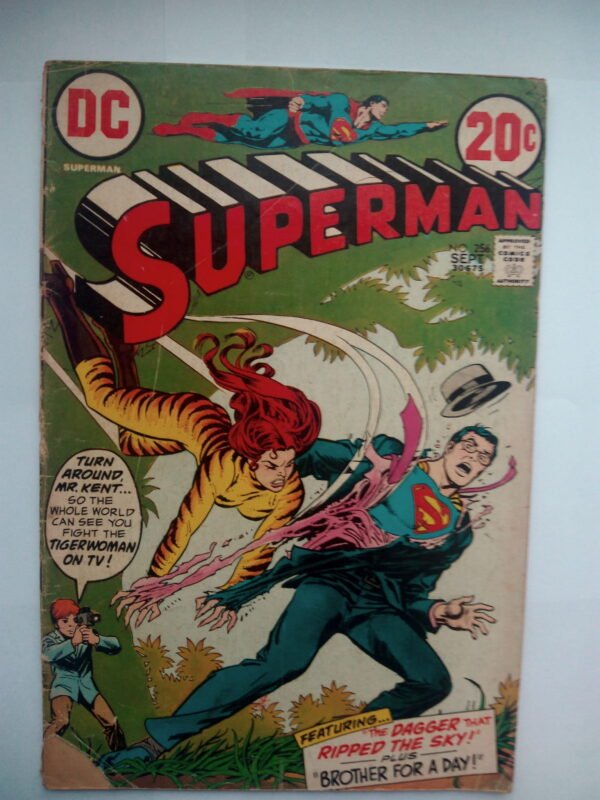 Komiks Superman 256 September 1972