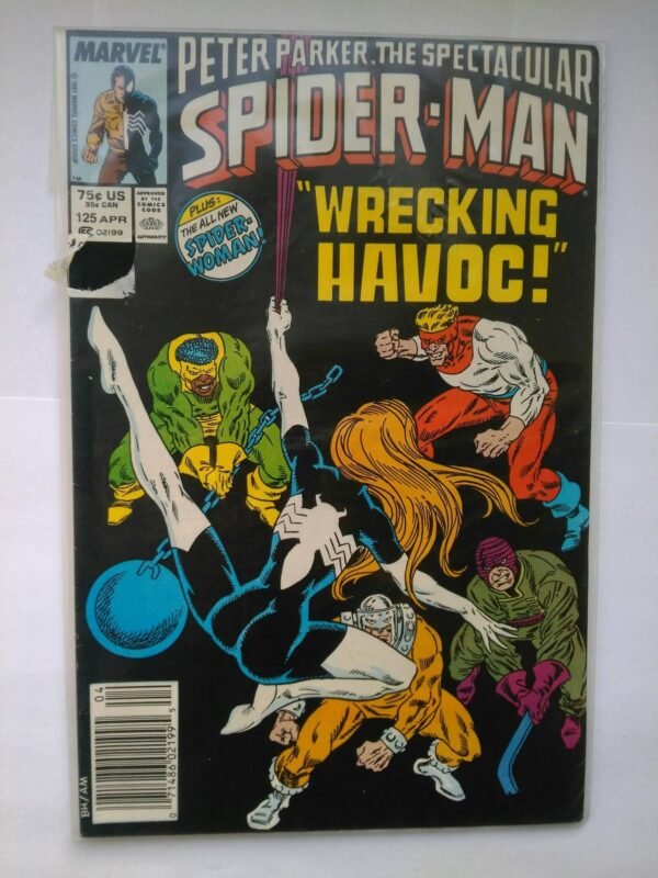 Komiks Spectacular Spiderman 125 April 1987