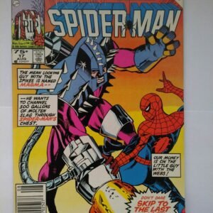 Komiks Web of Spiderman 17 August 1986