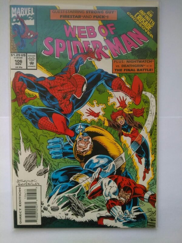 1898.jpg Komiks Web of Spiderman 106 November 1993