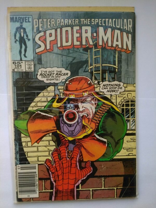 Komiks Spectacular Spiderman 104 July 1985