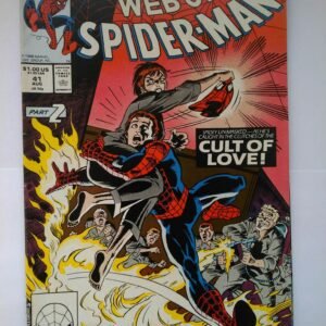 Komiks Web of Spiderman 41 August 1988