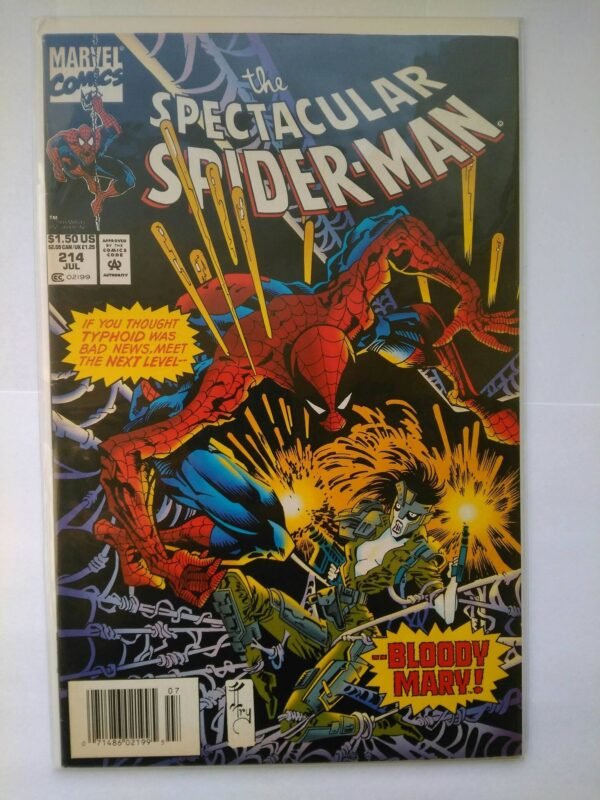 Komiks Spectacular Spiderman 214 July 1994